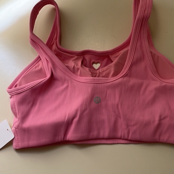 Lululemon Ribbed Scoopneck Bra with Heart Cutout - Picture 5 of 5